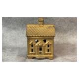 Vintage Cast Iron Still Penny Bank