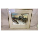 Jerold (Jerry) Bishop Watercolor Artwork