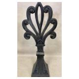 antique cast iron finial 18x8