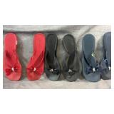 3 Pairs GUESS Tuta Bowtie Sandals