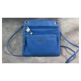 Cornflower Blue Calvin Klein Leather