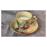 Vintage RS Prussia Hand-painted Mustache Teacup