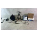 Household Items Lot with Electronics