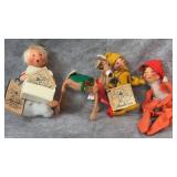 Vintage 1957 Annalee Christmas Elf Doll, Vintage