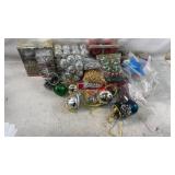 Holiday Ornaments, Bells, and Garland