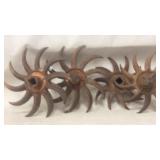 Rusted Steel Agricultural Rotary Cultivator Blades