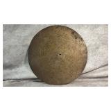 Antique Symphonion Metal Music-Box Disc