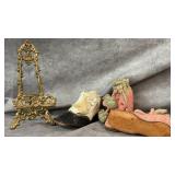 Antique Victorian-era Crocheted Baby Booties,