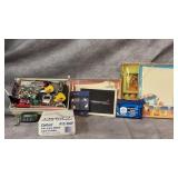 Assorted Office Necessities, Pens, Paper,