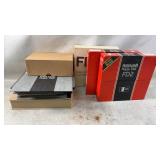 Vintage Maxwell floppy disc, computer tools and a