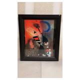 Joan Mirï¿½ 'Woman and Bird in the Moonlight'