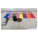 Color-Coded Plastic Tags with Accessories Set