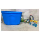Household Essentials Lot with Cleaning Supplies