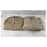 2 Military Uniforms, Ties, Pants, Coat, MARINES