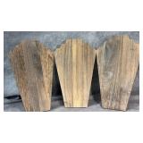 Wooden Necklace Display Bust Easels