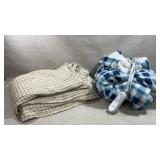 Bedsure cooling bamboo waffle blanket,