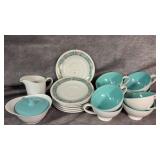 Vintage 1960ï¿½s Texas Ware 'Atomic Mayan' Teacups