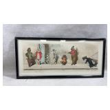 VINTAGE 1930S SIGNED BORIS O KLEIN CANINE HAND