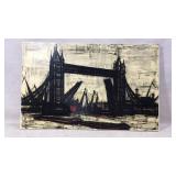 Painting of Tower Bridge Signed and Framed