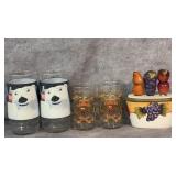 Set of 2 Vintage Always Cool Coca-Cola Drinking