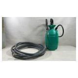 manual pump garden sprayer And garden hose