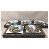 5 Limited Edition Decorative Plates