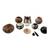 (8) Signed Native American Pottery