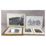 Vintage art signed and numbered