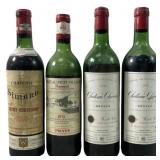 (4) Sealed Collectors Bottles Of Wine