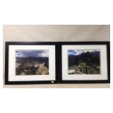 HUNT SLONEM UNTITLED TEAL BUNNIES OIL ON CANVAS