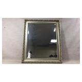 Ornate Gold-Toned Framed Wall Mirror