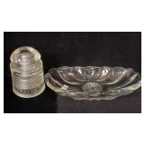 Vintage Pyrex Clear Glass Insulator,