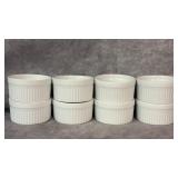 HIC Fine China White Porcelain Ramekins, Kitchen