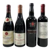 (4) Sealed Bottles Of Collectors Wine