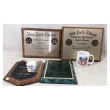 Union Pacific Railroad Awards and Mug Collection