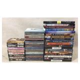 DVDs, CDs, and Cassette Tapes