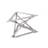 Industrial Metal Triangular Table Base
