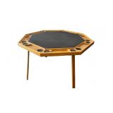 Kestell Octagonal Game Table with Cup Holders