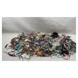 Large collection of miscellaneous costume jewelry