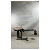 Rare Cast iron fishtail design balance scale