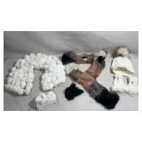 Dana stein rabbit fur scarf, Dana stein ranch