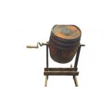 J. Riden Manufacturer Rockford Ill Wooden Churn