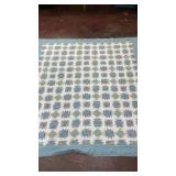Large traditional handmade patchwork quilt