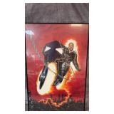 Vintage 1992 Ghost Rider Framed Poster, Artwork
