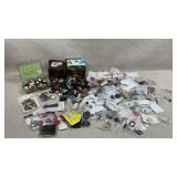 Large collection of vintage and antique buttons