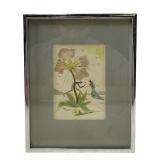 Salvador Dali "Reuben" framed Etching