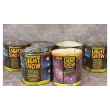 Floating Underwater Light Show