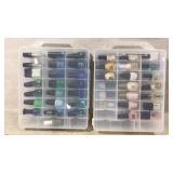 Nail Polishes in Two Storage Cases