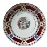 Antique Royal Vienna cabinet plate