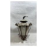 vintage wrought iron lantern,